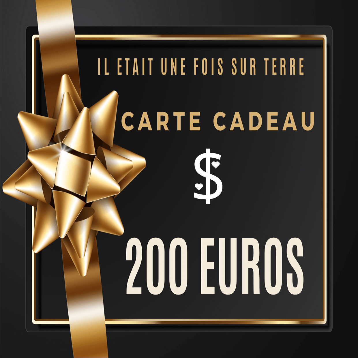 carte cadeau 200 euros il était une fois sur terre