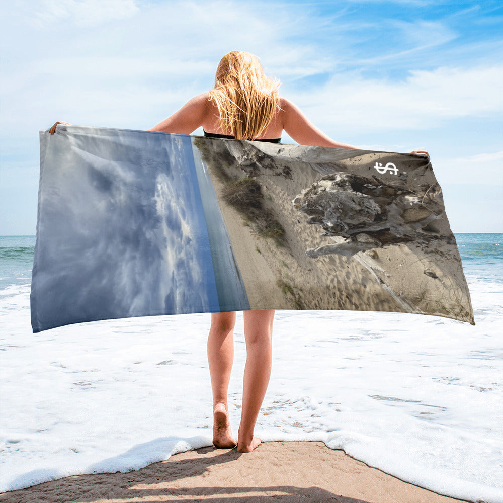 Beach towel photography collection #1 "once upon a time on earth"