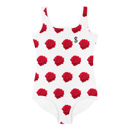 Maillot de bains 1 pièce enfant imprimé rose il était une fois sur terre photo 6