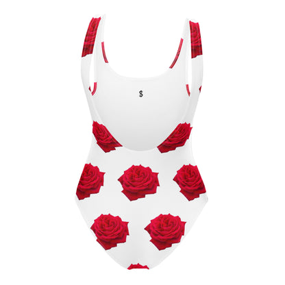 Maillot de bains 1 piece femme imprimé rose il était une fois sur terre photo 5