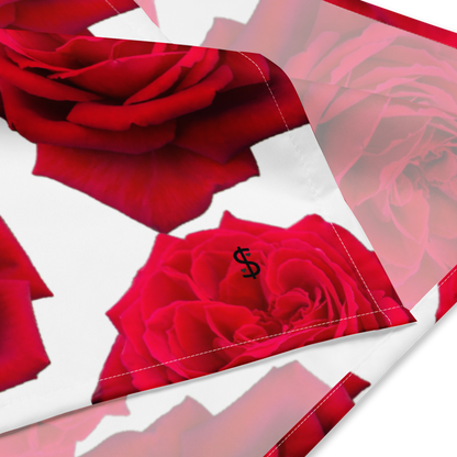 Bandana Protection solaire  UPF50+ Collection Photo ROSE " il était une fois sur terre "