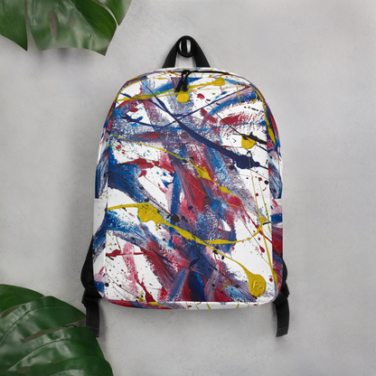 Art collection backpack #1 “Once upon a time on earth”